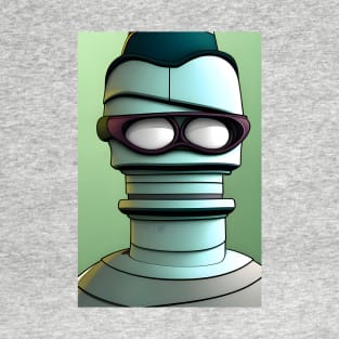 Robot with long neck T-Shirt